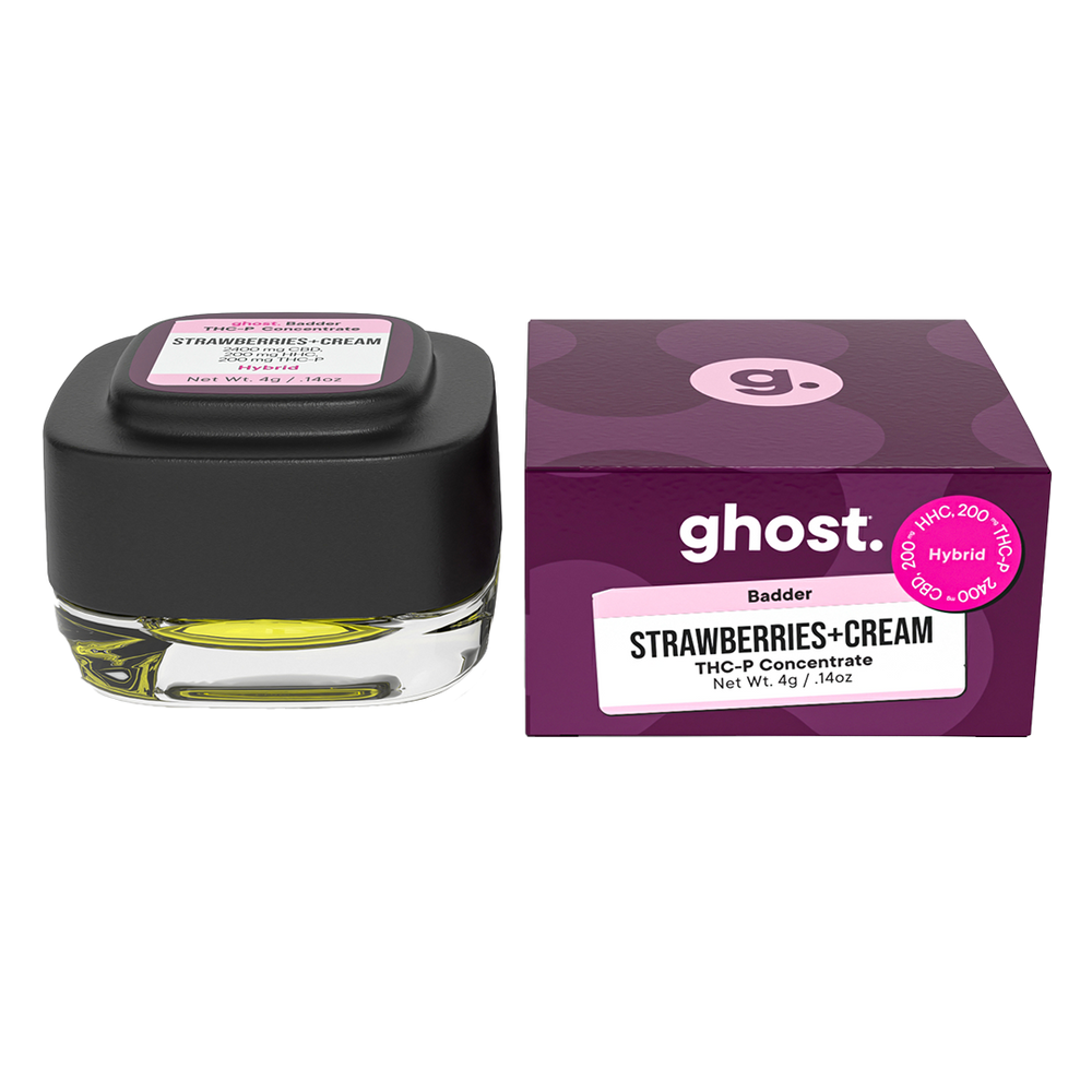 GHOST - Strawberries & Cream THC-P Badder Concentrate