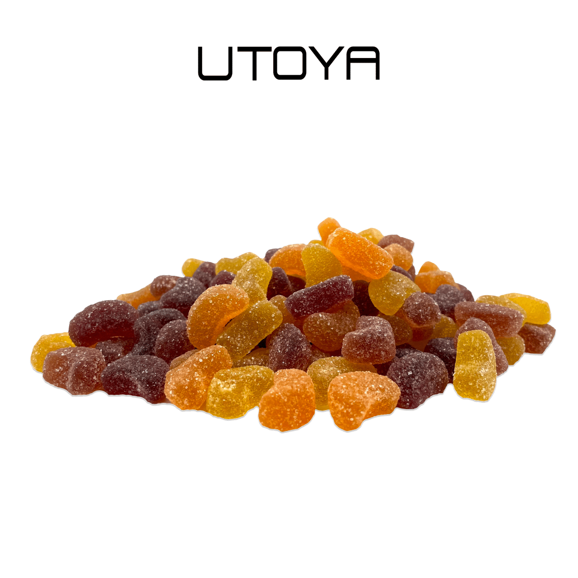 UTOYA - Sativa Mini Fruit Slices | Organic & Vegan | THCH/THCJD | 800 mg Bag - Image 3