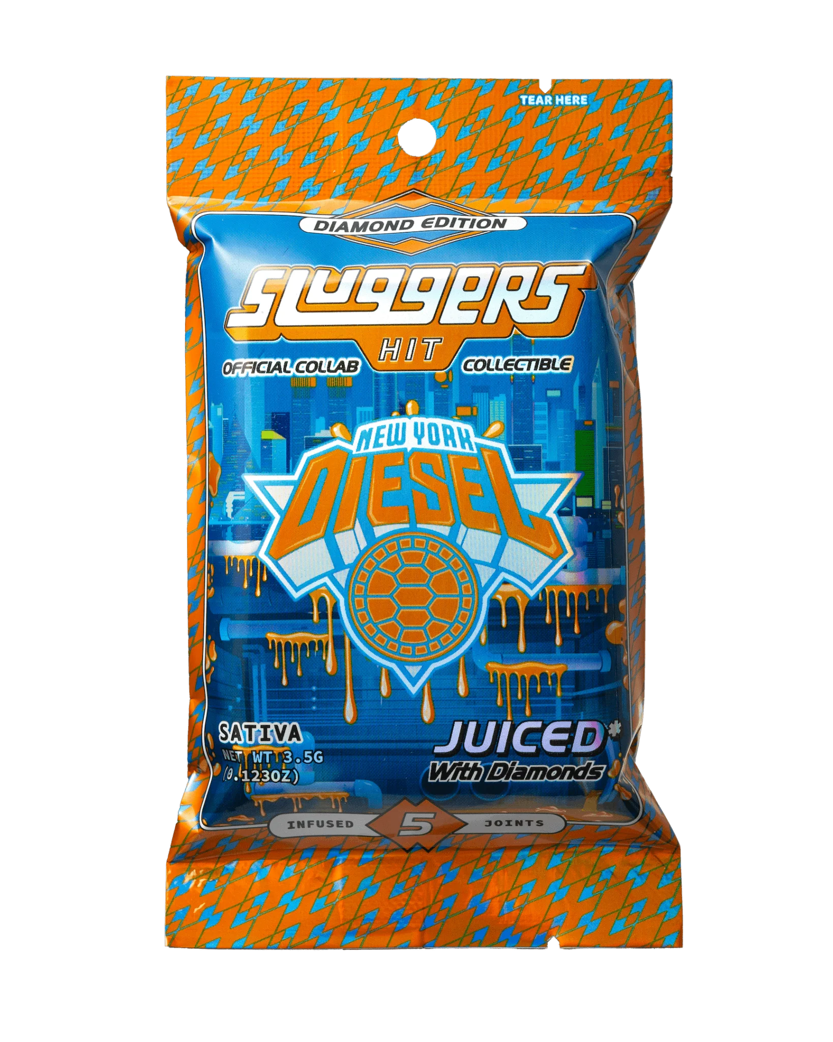 SLUGGERS - Juiced 5pk NYC Diesel Sativa