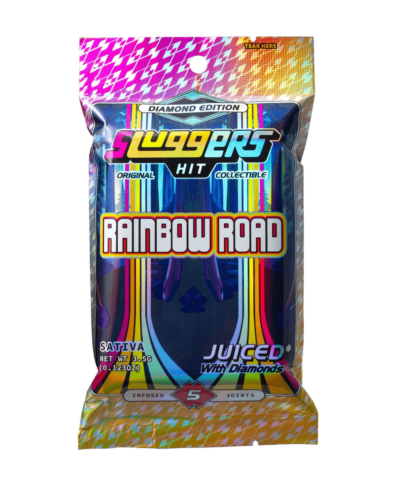 SLUGGERS - Juiced 5pk Rainbow Road Sativa